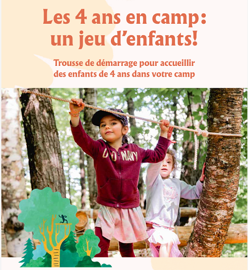 Guide les 4 ans en camps : Un jeu d'enfants !